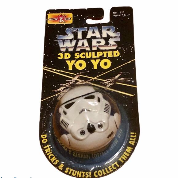Spectra Star Star Wars 1994 Stormtrooper 3-D YO-YO - Picture 1 of 5